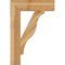 Ekena Millwork Funston Block Rough Sawn Bracket, Western Red Cedar, 6"W x 26"D x 38"H BKT06X26X38FST05RWR - alternate 2